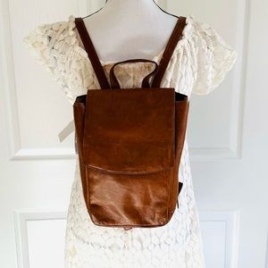 Boulder Ridge Full Grain Cowhide Small Bacpack